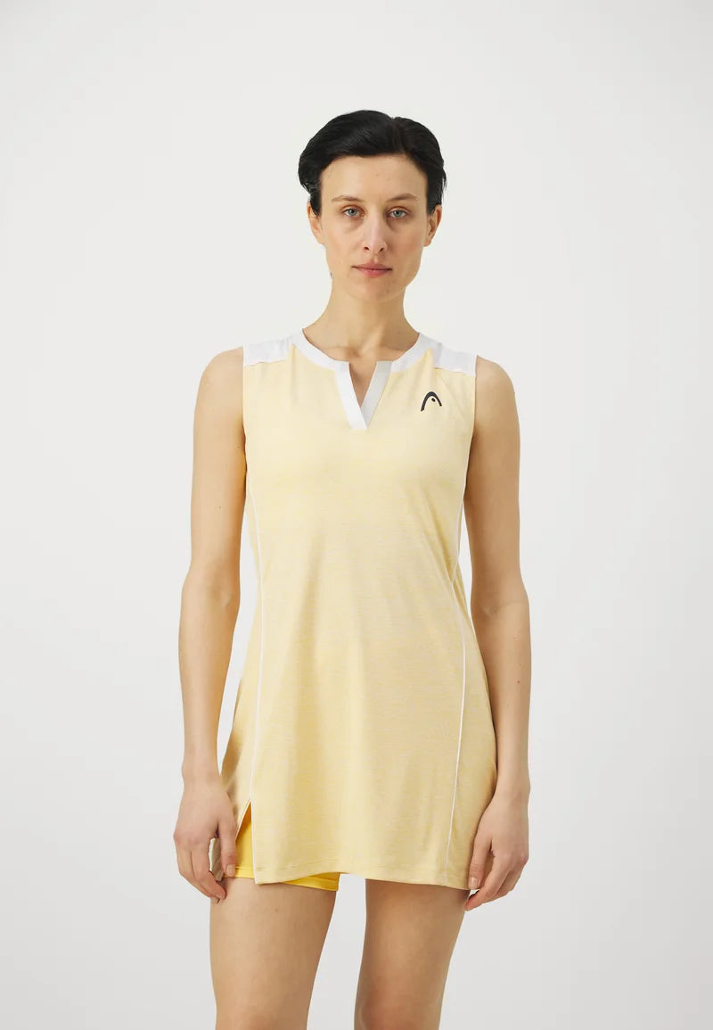 HEAD - Robe Play Tech jaune