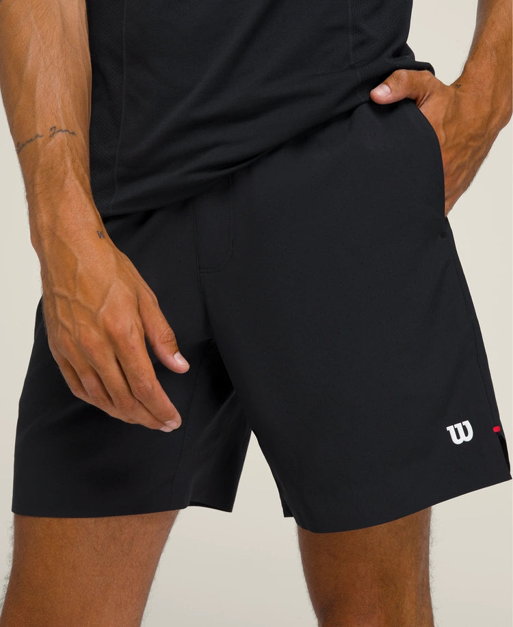 WILSON - Short Tournament V2 7" Noir
