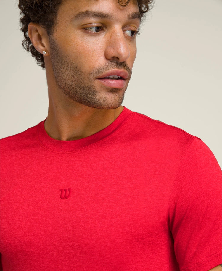 WILSON - T-Shirt Everyday Performance Rouge