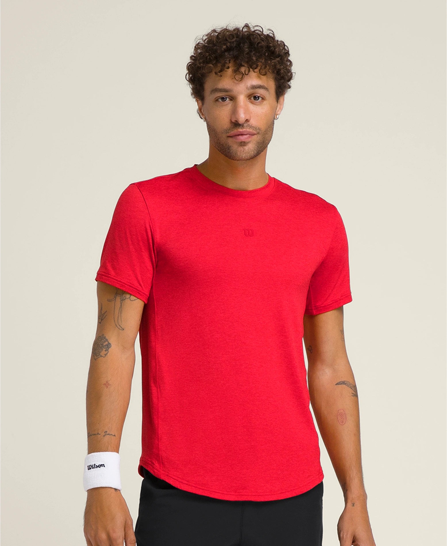 WILSON - T-Shirt Everyday Performance Rouge