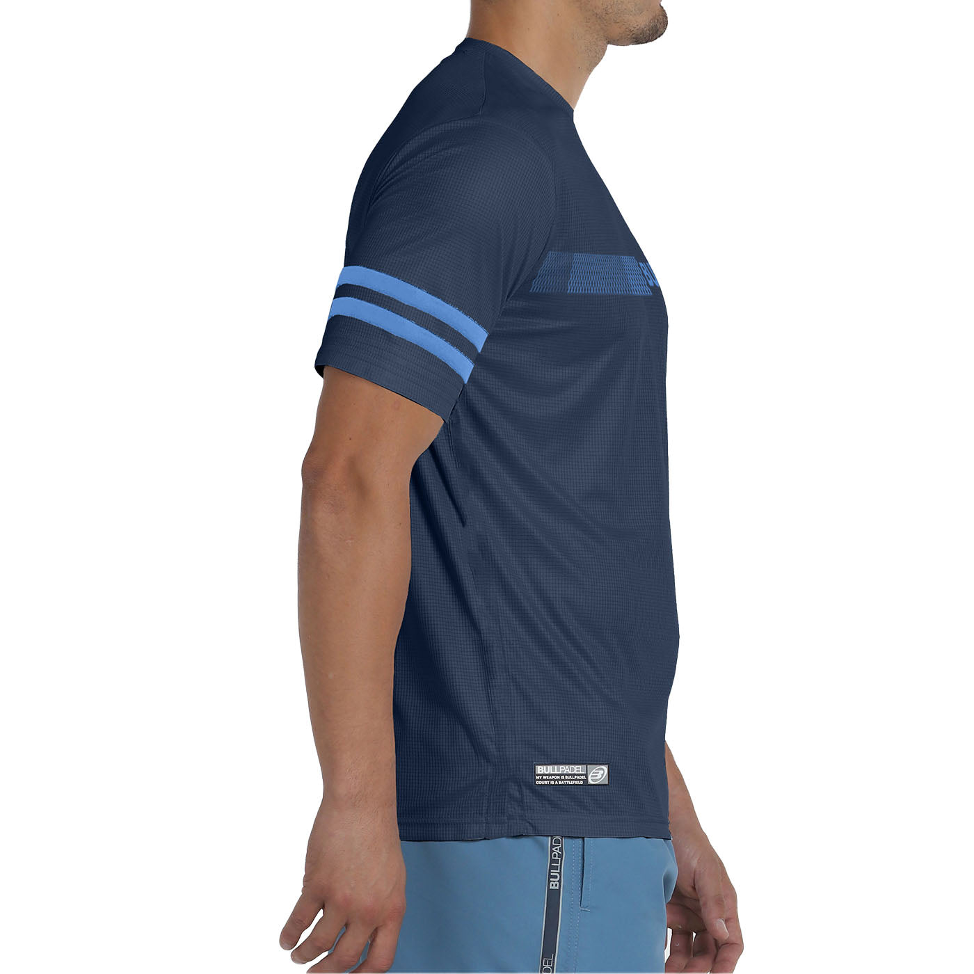 BULLPADEL - T-Shirt Berro Bleu Marine