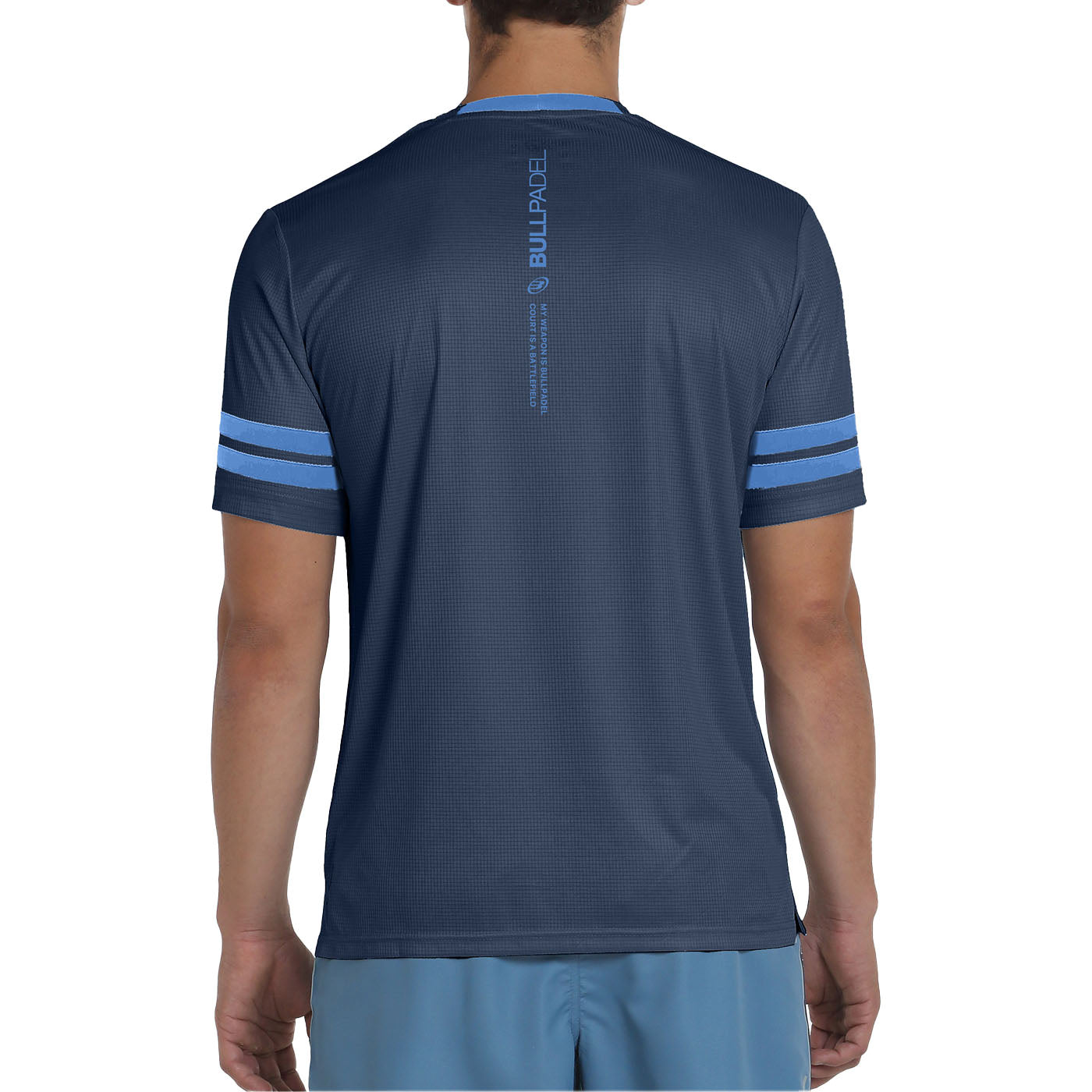BULLPADEL - T-Shirt Berro Bleu Marine