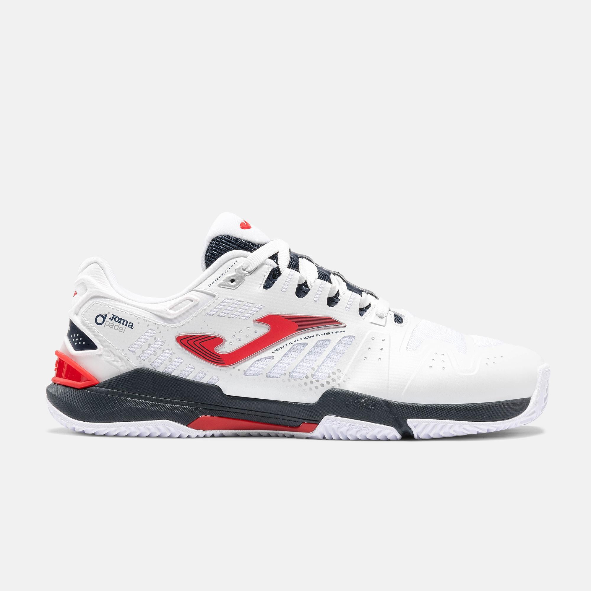 JOMA - Slam Men Blanc/rouge